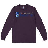 Plum University Of Memphis Wordmark Long Sleeve Tee - linhVisuals