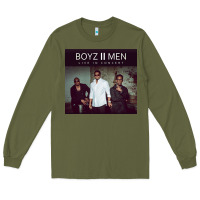 Army Green #boyz 2 men tour 2022 Long Sleeve Tee - linhVisuals