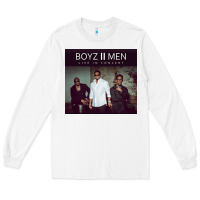 White #boyz 2 men tour 2022 Long Sleeve Tee - linhVisuals