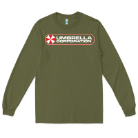 Army Green umbrella corporation company Long Sleeve Tee - linhVisuals