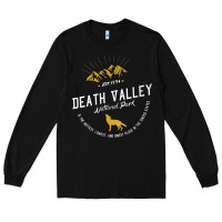 Black death valley national park hiker hiking nevada cool Long Sleeve Tee - linhVisuals