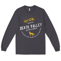 Smoke death valley national park hiker hiking nevada cool Long Sleeve Tee - linhVisuals