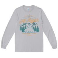 Moon Dust mount rainier national park washington usa vacation hiking Long Sleeve Tee - linhVisuals