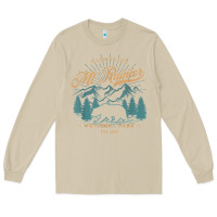 Mushroom mount rainier national park washington usa vacation hiking Long Sleeve Tee - linhVisuals