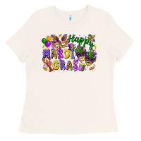 Bone happy mardi gras Ladies Tee - FaDigitalArtStudio