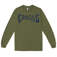 Army Green Canisius Athletics Wordmark Long Sleeve Tee - linhVisuals