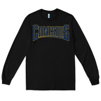 Black Canisius Athletics Wordmark Long Sleeve Tee - linhVisuals