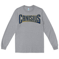 Heather Grey Canisius Athletics Wordmark Long Sleeve Tee - linhVisuals