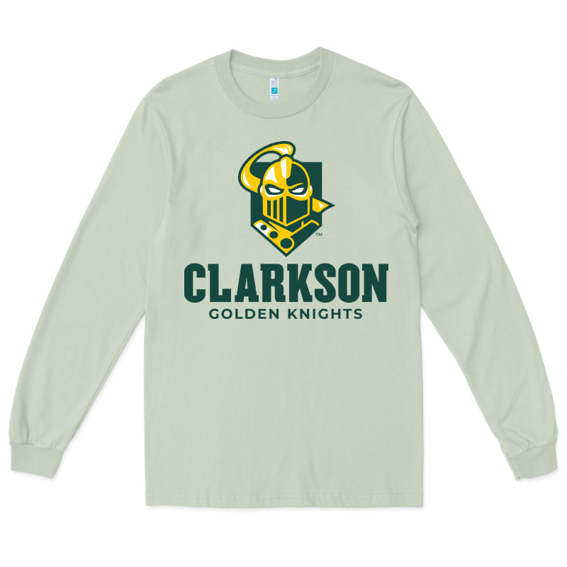 Clarkson Golden Knights Long Sleeve Tee by linhVisuals | Teevron