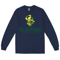 Navy Clarkson Golden Knights Long Sleeve Tee - linhVisuals