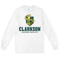 White Clarkson Golden Knights Long Sleeve Tee - linhVisuals