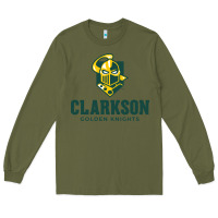 Army Green Clarkson Golden Knights Long Sleeve Tee - linhVisuals