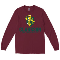Burgundy Clarkson Golden Knights Long Sleeve Tee - linhVisuals