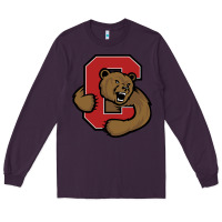 Plum Cornell Big Red Long Sleeve Tee - linhVisuals