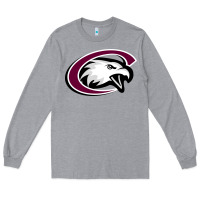 Heather Grey chadron state eagles Long Sleeve Tee - linhVisuals