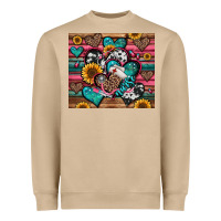 Mushroom nurse hearts Heavyweight Sweatshirt - Jasminsmagicworld