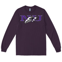 Plum Niagara Purple Eagles Long Sleeve Tee - linhVisuals