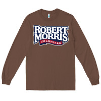 Chestnut Robert Morris Colonials Wordmark Long Sleeve Tee - linhVisuals