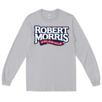 Moon Dust Robert Morris Colonials Wordmark Long Sleeve Tee - linhVisuals