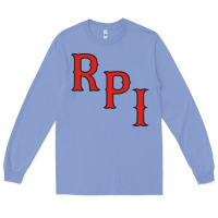Colony Blue Rpi Engineers Hockey Long Sleeve Tee - linhVisuals