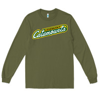 Army Green Vermont Catamounts Athletics Wordmark Long Sleeve Tee - linhVisuals