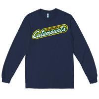 Navy Vermont Catamounts Athletics Wordmark Long Sleeve Tee - linhVisuals
