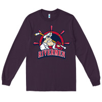 Plum peoria rivermen Long Sleeve Tee - linhVisuals