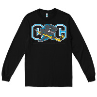 Black quad city storm Long Sleeve Tee - linhVisuals