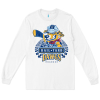 White roanoke rail yard dawgs Long Sleeve Tee - linhVisuals