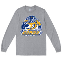 Heather Grey roanoke rail yard dawgs Long Sleeve Tee - linhVisuals