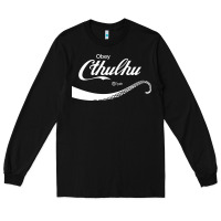 Black Obey Cthulhu Long Sleeve Tee - linhVisuals
