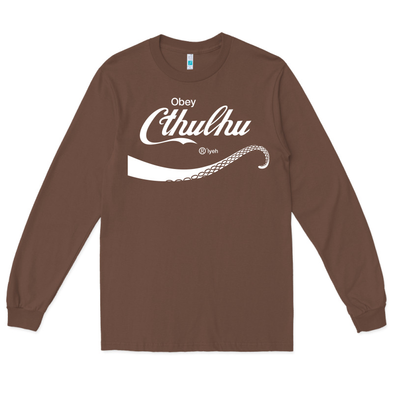 Obey Cthulhu Long Sleeve Tee by linhVisuals | Teevron