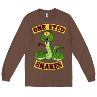 Chestnut one eyed snakes Long Sleeve Tee - linhVisuals