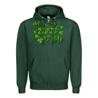 Sports Green unpinchable Zipper Hoodie - RanaPortraitStore