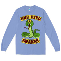 Colony Blue one eyed snakes Long Sleeve Tee - linhVisuals