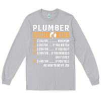 Moon Dust funny plumber gifts   plumber hourly rate hoodie Long Sleeve Tee - linhVisuals
