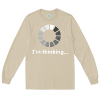 Mushroom funny programmer i'm thinking t shirt Long Sleeve Tee - linhVisuals