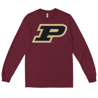 Burgundy Purdue Boilermakers, merch Long Sleeve Tee - linhVisuals