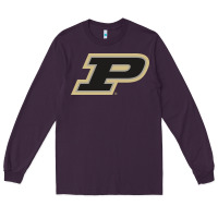 Plum Purdue Boilermakers, merch Long Sleeve Tee - linhVisuals