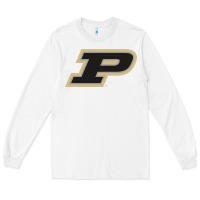White Purdue Boilermakers, merch Long Sleeve Tee - linhVisuals