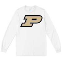 White Purdue Boilermakers, merch Long Sleeve Tee - linhVisuals