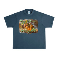 Midnight Navy hey there pumpkin Urban Heavy Tee - BundleAndBundleShop