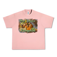 Salmon hey there pumpkin Urban Heavy Tee - BundleAndBundleShop