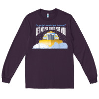 Plum funny snow plow driver shirt   gift for snowplow drivers t shirt Long Sleeve Tee - linhVisuals