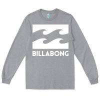 Heather Grey BILLABONG WAVE Long Sleeve Tee - linhVisuals