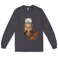 Smoke otter Long Sleeve Tee - linhVisuals