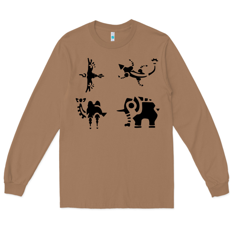 Divine Beasts Symbols Long Sleeve Tee by linhVisuals | Teevron