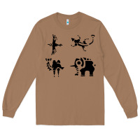 Divine Beasts Symbols Long Sleeve Tee | Teevron