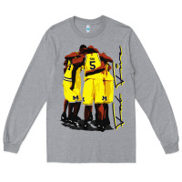Heather Grey fab 5 Long Sleeve Tee - linhVisuals
