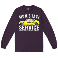 Plum moms taxi service Long Sleeve Tee - linhVisuals